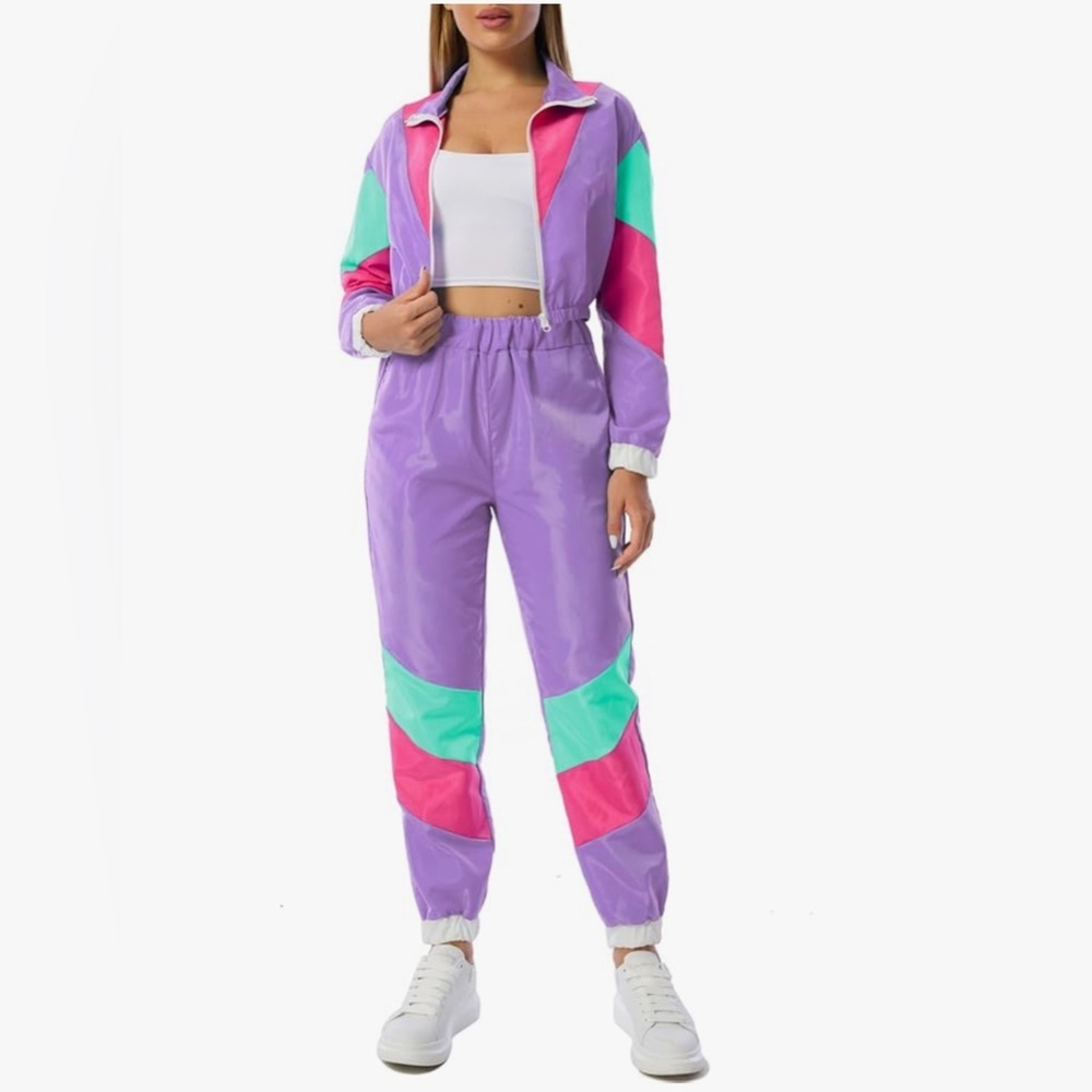 Colorful Women's Tracksuit - Picture 3 of 17